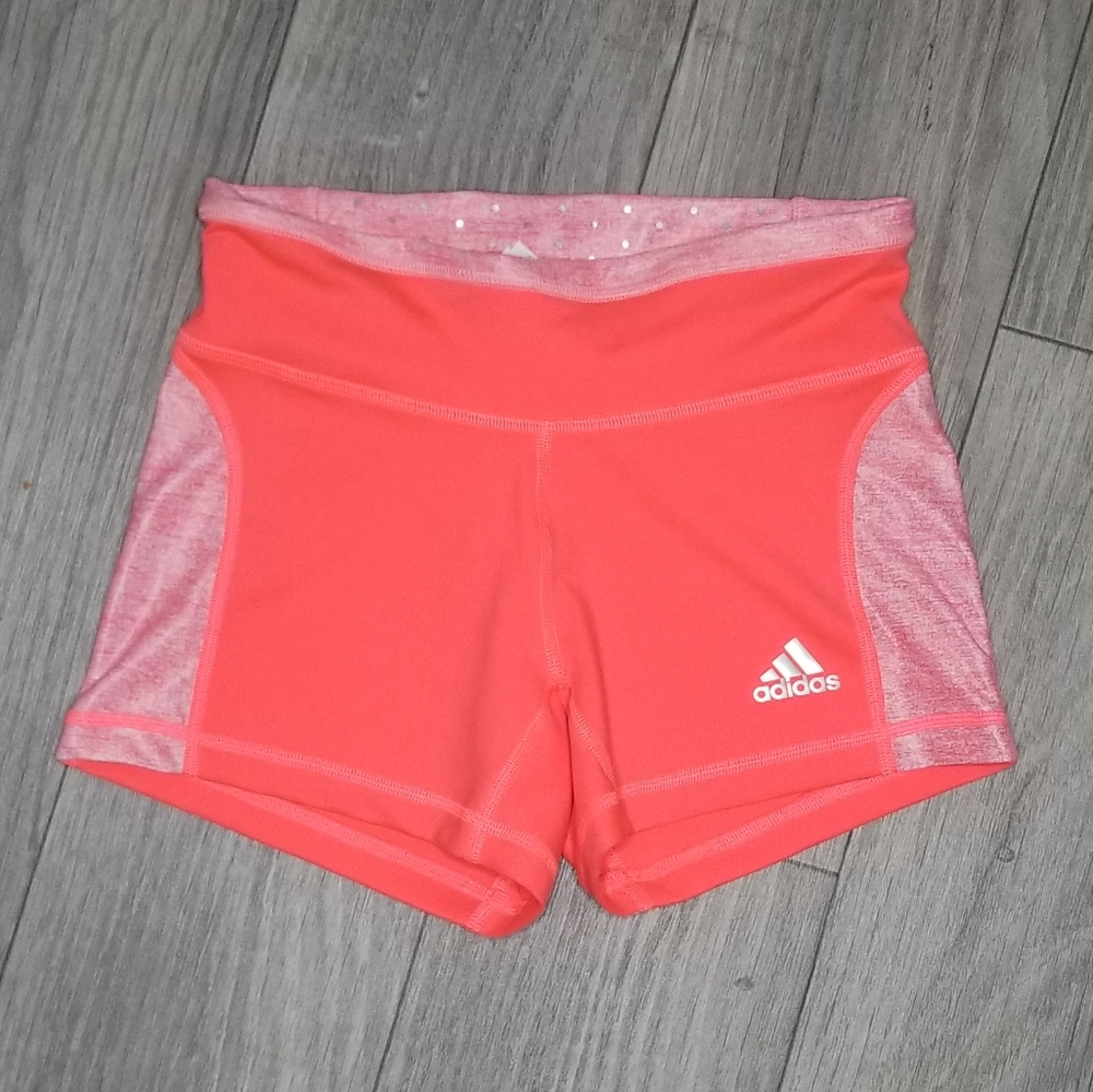 Lycra Adidas XS Pink Neon color